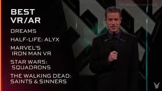 Game Awards 2020 Half Life wins best VR/AR game
