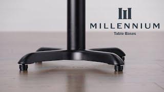 Lancaster Table and Seating: Millennium Table Bases