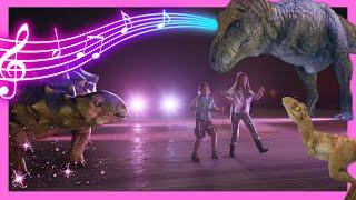   Dinosaur Song! T. Rex Roars & Triceratops Trumpets!  | @DinoKids | Dino Songs for Kids
