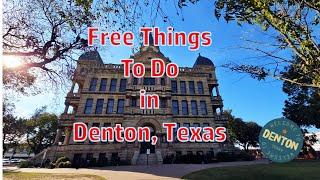 Discover Denton, Texas Without Breaking The Bank !