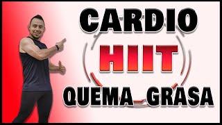 Cardio HIIT para QUEMAR GRASA  20 minutos