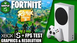 Fortnite: Chapter 2 Remix - Xbox Series S Gameplay + FPS Test