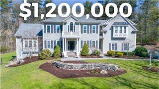 4 BD 3 BA Custom Home in Foxboro MA Next to 1800 Acres of Conservation Land | Boston MA Real Estate