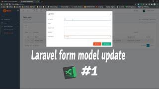 Laravel form model update