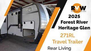 NEW Rear Living! - 2025 Heritage Glen 271RL Walkthrough