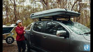 James Baroud Evasion Model Hard Shell Roof Top Tent Review With Jono Bleakley