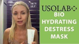 USOLAB Bio Hydrating Destress Mask – увлажняющая, противоотечная антистресс маска для лица