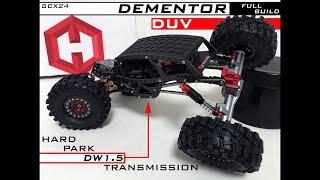SCX24 - HARD PARK 'DUV' DEMENTOR BUILD - DW1.5 TRANSMISSION, LGRP SUPER 8s, MOFO NANO BAM, FURITEK