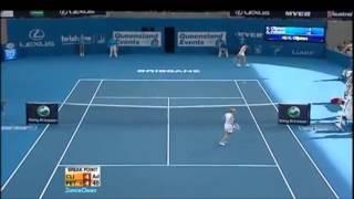 Kim Clijsters vs Andrea Petkovic 2010 Brisbane Highlights