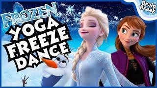 ️ Frozen Yoga Freeze Dance ️ Winter Brain Break ️ Just Dance ️