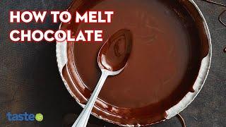 How to melt chocolate | taste.com.au