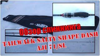 Обзор спиннинга Tailwalk Salty Shape Dash AJI 71/SL