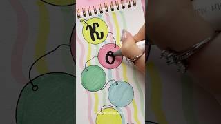Easy and Beautiful Front Page Design: Korean  #shorts #halyncalligraphy #frontpage