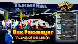 How to Install Bus Passenger Transportation in ETS2 EAA MAP 1.54 Full Guide