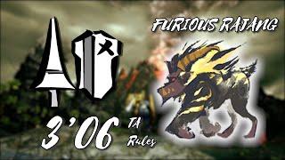 [MHRise:SB] Furious Rajang - Lance [3'06] TA Rules [13.0.0]