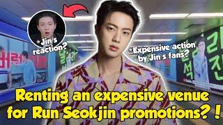 Furious with minimal Promotion, Rent the most expensive advertising space for Jin's project?!