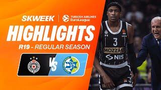 PARTIZAN AS A NAUGHTY TEDDY BEAR  Partizan Belgrade vs Maccabi Tel Aviv - EuroLeague Highlights R19