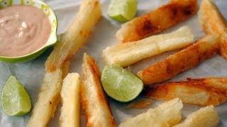 FRIED YUCA | How To Make Fried Cassava or Yuca | SyS