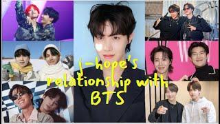 jhope's relationship dynamics with his bts members #februaryishobimonth #jhope