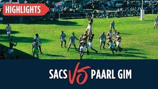 Rugby - SACS vs Paarl Gimnasium - 14 June 2025