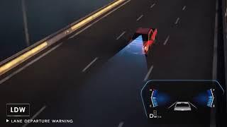 Lane Departure Warning (LDW)  | Isuzu D-Max X-Terrain ADAS Feature