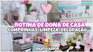 ROTINA DONA DE CASA LIMPEZA NA COZINHA COMPRINHAS NA SHOPEE DECORAÇÃO #COMPRINHAS #FAXINA