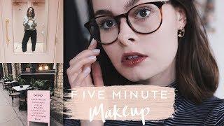 Literal Five Minute Makeup | Lucy Moon