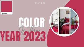 COLOR OF THE YEAR 2023 BY PANTONE