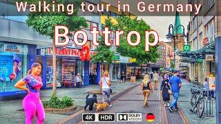 Bottrop Germany, Tour in Bottrop NRW 4k 60fps