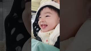 332일 퇴근하는 엄마 마중나간 아기 #baby #cutebaby #아기