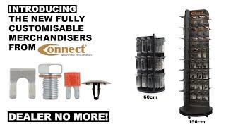 DEALER NO MORE! - New fully customisable merchandisers from Connect Workshop Consumables