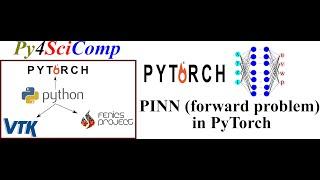 Physics-informed neural networks (PINN) with PyTorch