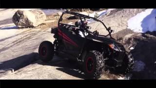 Rock crawling on the Rubicon in our Arctic Cat Wildcat Sport