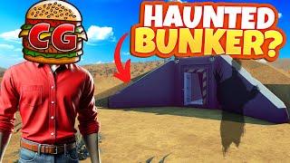 I Found a HAUNTED Bunker in This Car Survival Game! (Under the Sand)