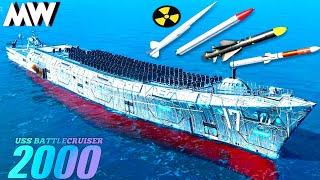 How Nuclear️Missiles Changed USS Battlecruiser Combat Tactics In Modern Warships !