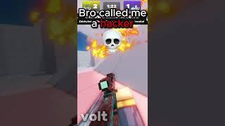 Bro Called me a Hacker ️#roblox #robloxrivals #rivals