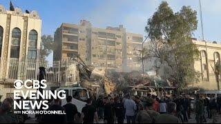 Israeli airstrike hits Iranian embassy in Damascus, Syria