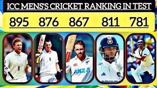 "ICC Men's Test Batting Rankings: Latest Update (23rd Dec 2024)" #icctestrankings