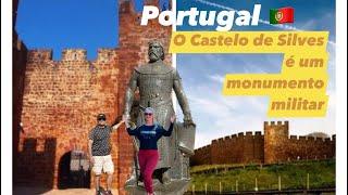 O fantástico castelo de SILVES e um pedacinho de PORTUGAL no Algarve