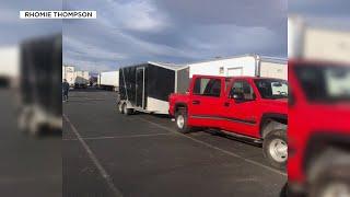 Artist’s artwork, truck, trailer stolen during overnight stop at Las Vegas hotel