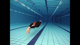 Konstantinos Margetis | DNF training 122m (50m pool) | 2'15'' Dive Time 4/01/2023