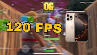 iPhone 16 Pro Fortnite Mobile Gameplay *Fortnite OG OG Smooth Gameplay*