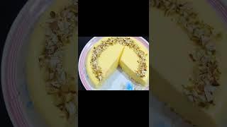 #custard pudding dessert without egg by 3 ingredients ( link in pin comment)