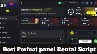 Best smm rental panel script with all features | With fund transfer system | Tech men