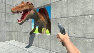 Dinosaur Attack on My House - 7 Days Survival