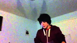 Downing a pint of iron brew