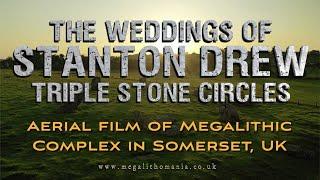 Stanton Drew Triple Stones Circles | 4K Aerial Film | Somerset, UK | Megalithomania