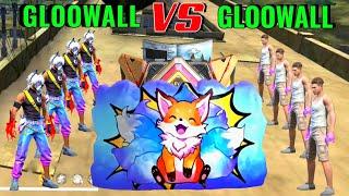 New Gloowall vs Gloowall Fight On Factory Roof  Lucky Board Bundle  Gloowall Challenge  Free Fire