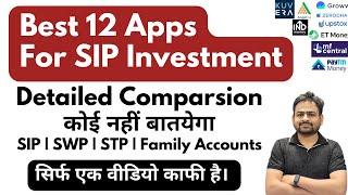 Best App For SIP Investment | SIP ke Liye Best App | Best App for Mutual Funds India 2024