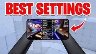 best settings for mobile players…. (#1 player’s settings)